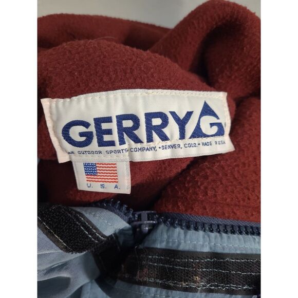 Vintage Gerry Winter Jacket Mens Med Blue Parka Ski Small Flaws - Picture 10 of 10